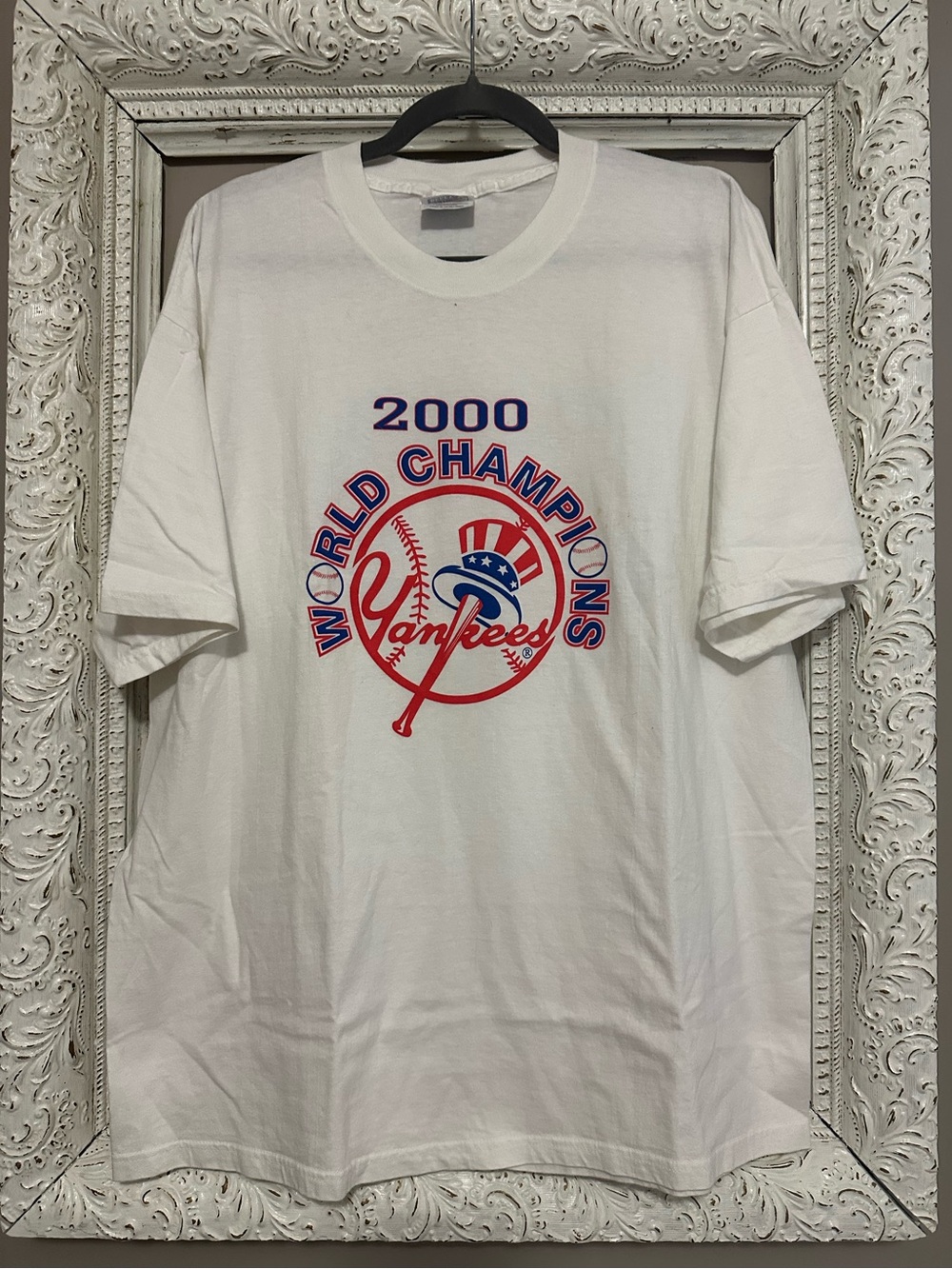 VTG 2000 New York Yankees World Series Champions Tee XL MINT